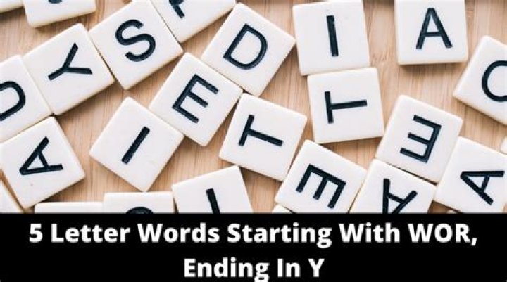 5 Letter Words Starting With WOR