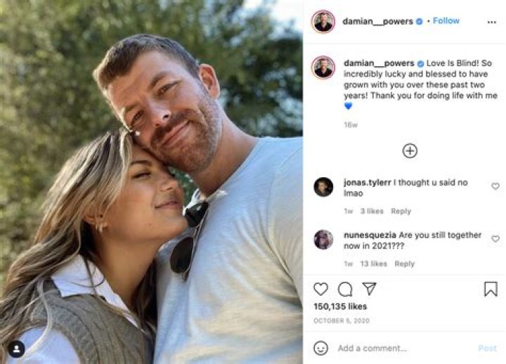 Are Damian And Giannina From Love Is Blind Still Together?