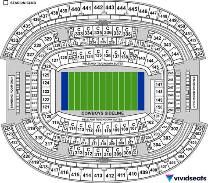 ATT Stadium Seating Chart Taylor Swift