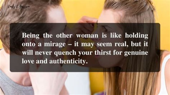 Being The Other Woman Hurts Quotes