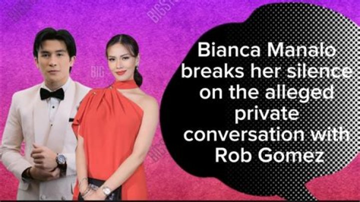 Bianca Manalo And Rob Gomez Screenshot Controversy: Privacy Breached