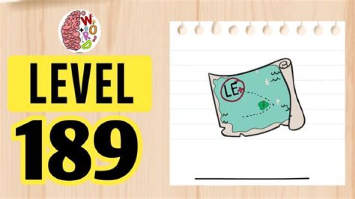Brain Test Tricky Words Level 189 Answer