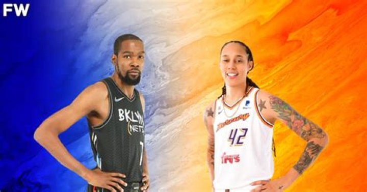 Brittney Griner And Kevin Durant: The Kiss