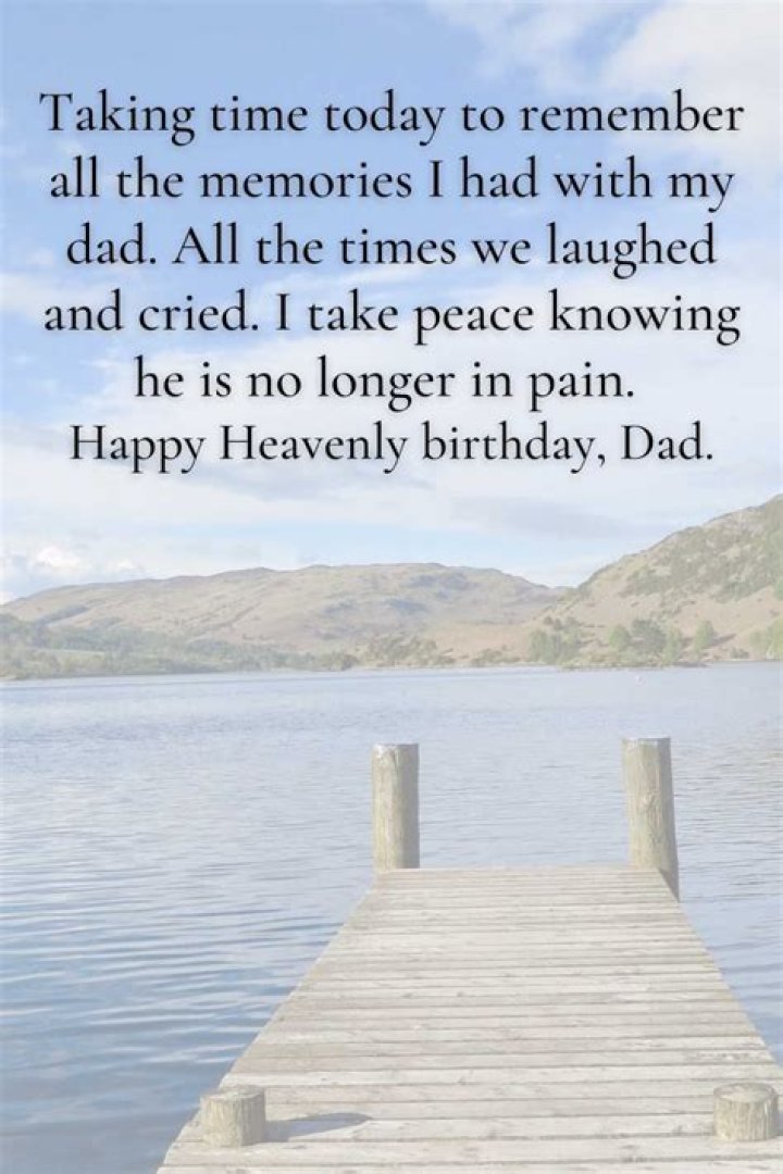 Celebrating Happy Birthdays With Dads In Heaven