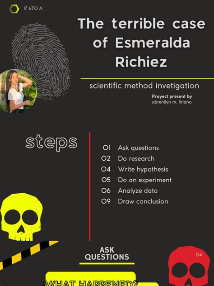 Esmeralda Richiez The Victim Of Two Horrible Crimes