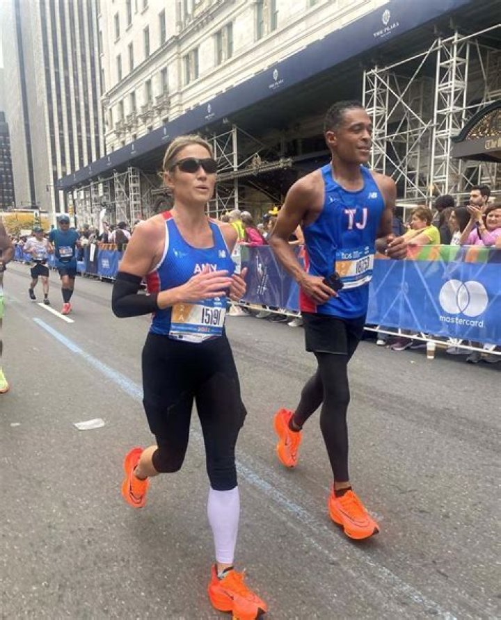 GMAs Amy Robach, T.J. Holmes Ran Marathon Together Before Scandal |