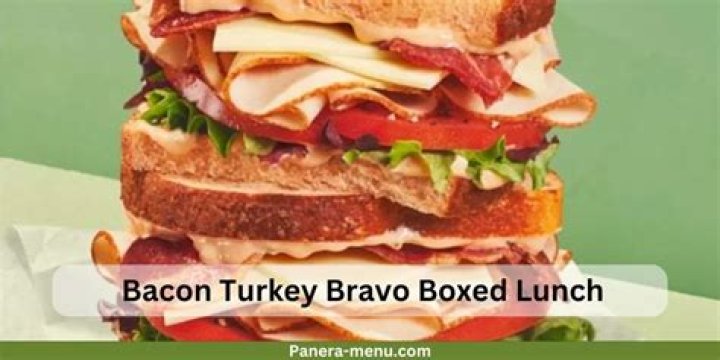 How much is a Bacon Turkey Bravo at Panera Bread?