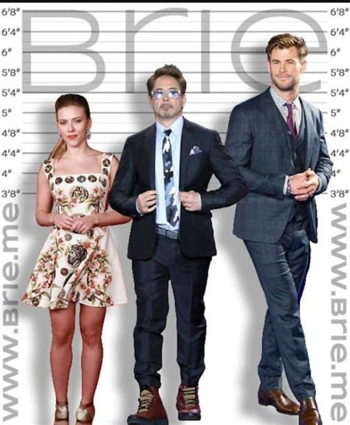 How tall is Robert Downey Jr