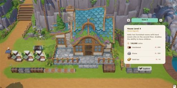 How To Upgrade House And Other Buildings In Coral Island