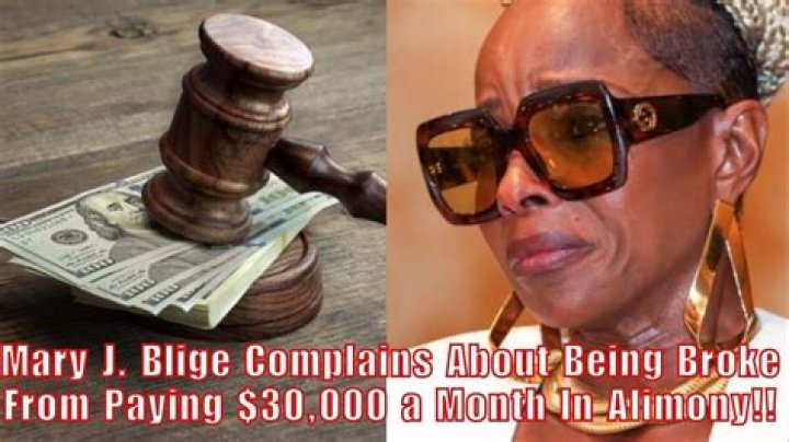 Is Mary J Blige Still Paying Alimony