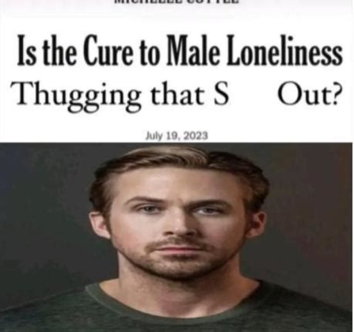 Is Thuggin' The Cure To Male Loneliness?