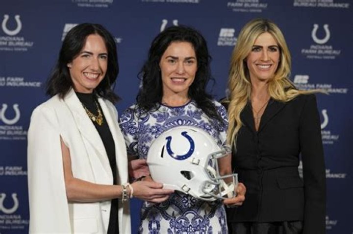 Jim Irsay's Daughters Unite With Partners