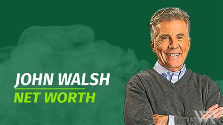John Walsh Net Worth | PlogX