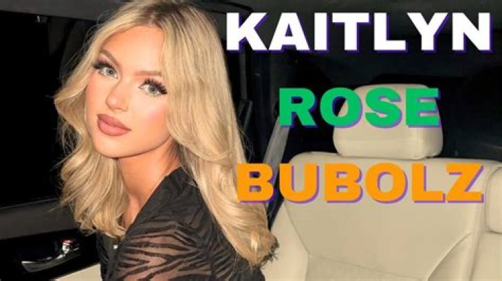 Kaitlyn Rose Bubolz OnlyFans Leaks And Their Impact