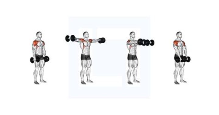Lateral raise to front raise