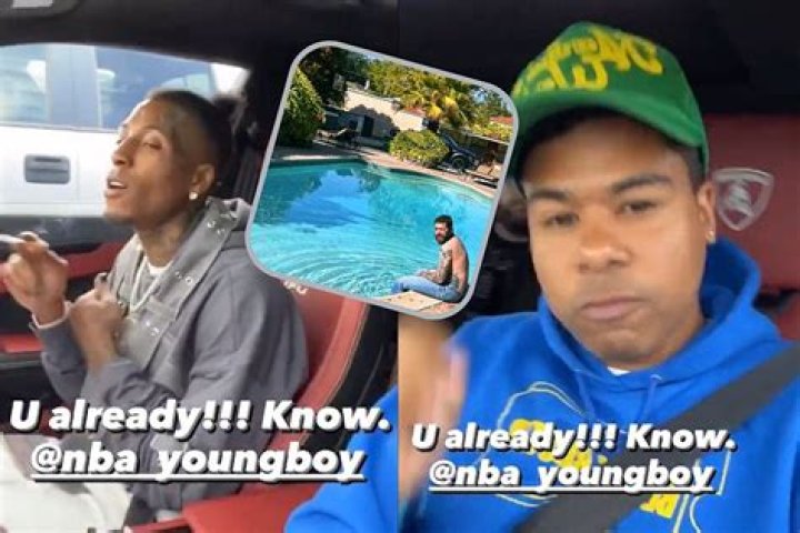 NBA YoungBoy Links Up With iLoveMakonnen For Post Malone Car Test