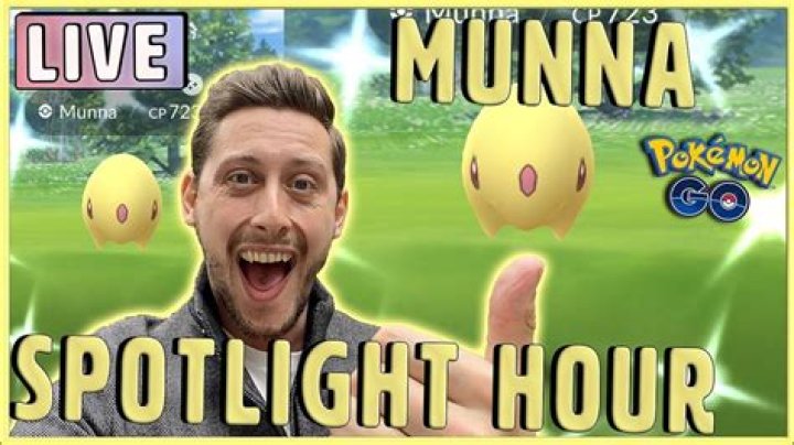 Pokemon Go Spotlight Hour Munna, Munna can be Shiny