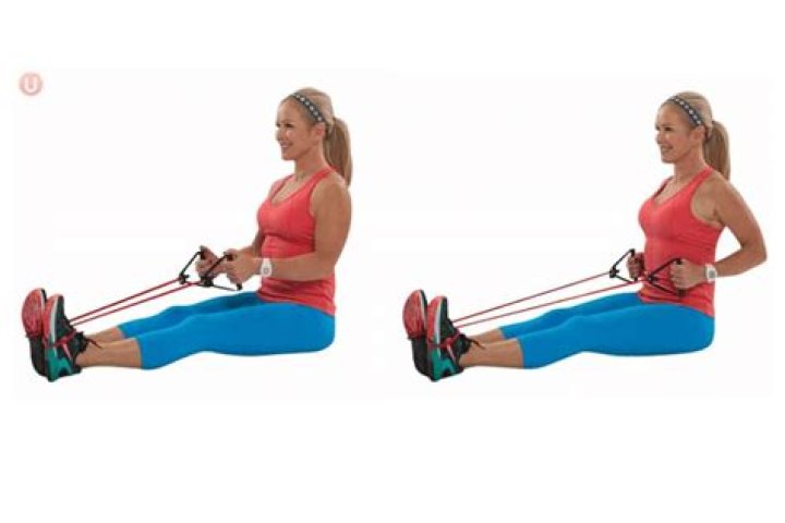 Resistance band row ·