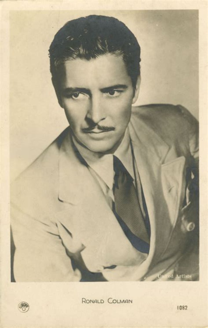 Ronald Colman Biography, Life, Interesting Facts |