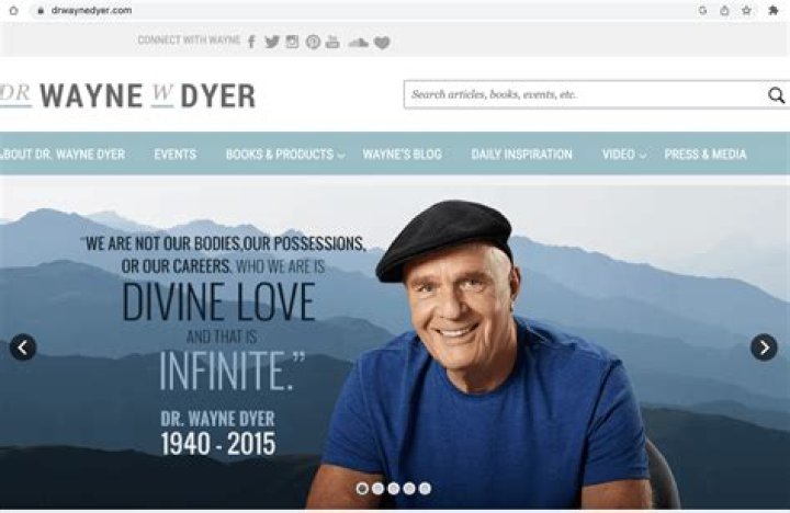 SkyBlog | Wayne Dyer Biography