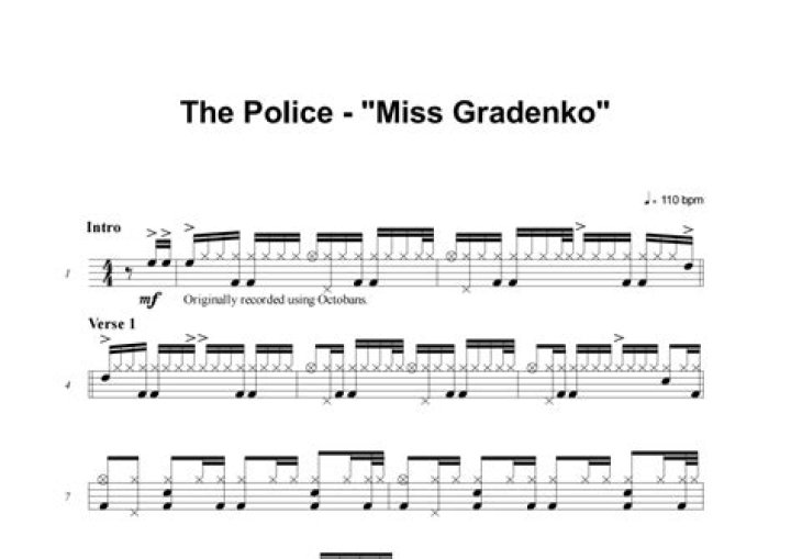 The Meaning Behind The Song: Miss Gradenko by The Police