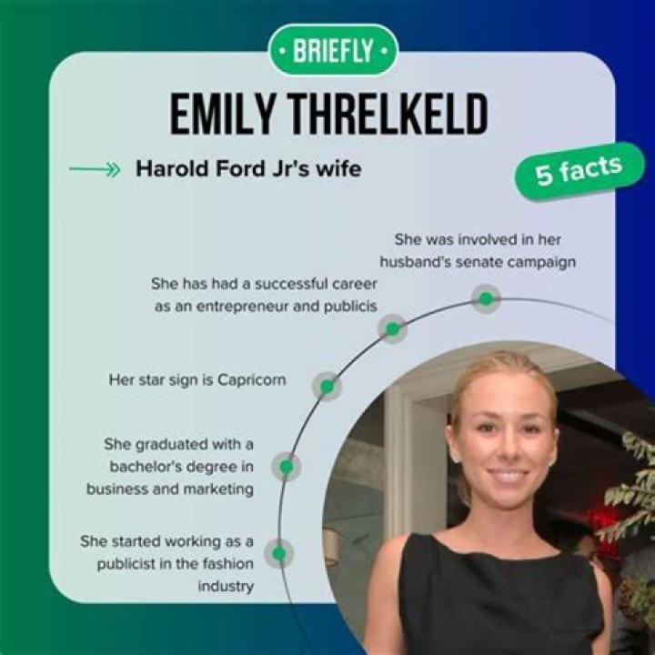The Untold Truth We Know About Harold Ford Jr’s First Wife, Emily Threlkeld