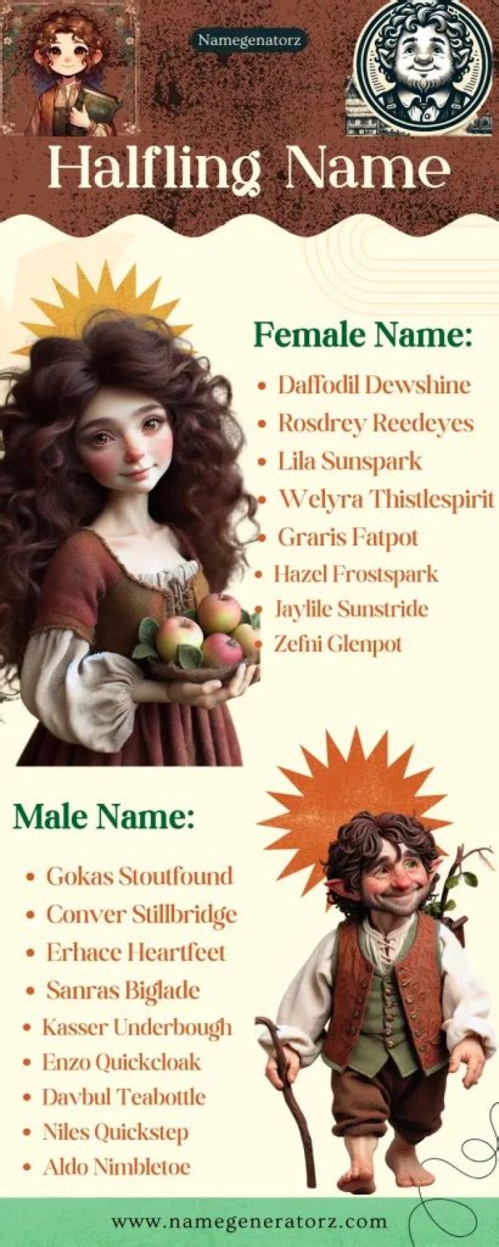 Unveiling The Enchanting World Of Male Halfling Names