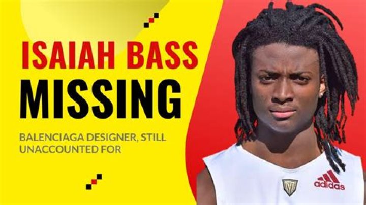 Unveiling The Truths: "isaiah Bass Missing Balenciaga" Incident Unraveled