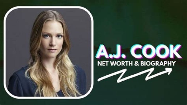 VoxBlog | AJ Cook Net Worth