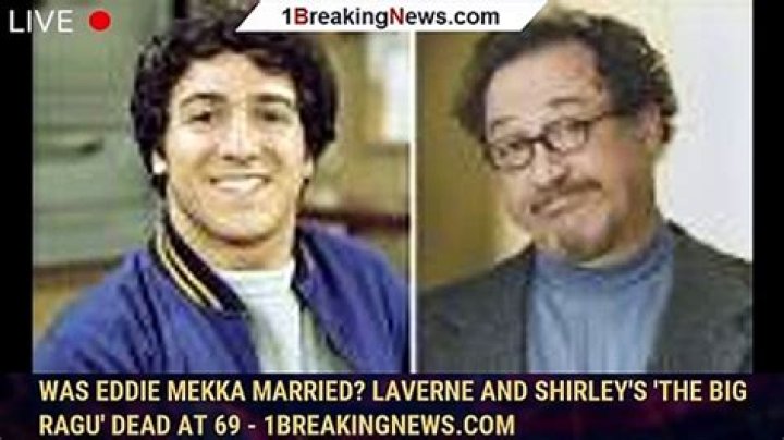 Who Is Eddie Mekka Wife DeLee Lively? 'Laverne & Shirley' Star Dies At 69 -Everything To Know