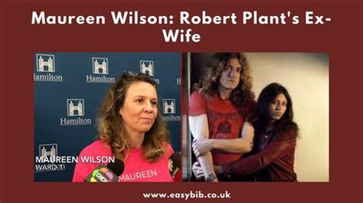 Who Was Robert Plant Married To? Important Facts About Maureen Wilson ·